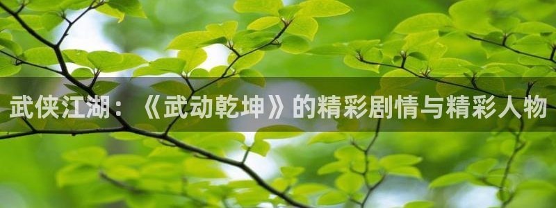 喵趣漫画无广告：武侠江湖：《武动乾坤》的精彩剧情与精彩人物