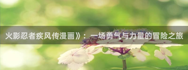 喵趣漫画免费吗：火影忍者疾风传漫画》：一场勇气与力量的冒险之旅